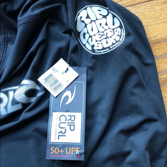 Boys Ripcurl Long Sleeve Rashguard szXL - Picture 3 of 3
